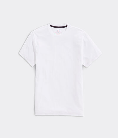 Vineyard Vines Whale Dot Short-Sleeve Dunes T-Shirt (White) (Size: Small)