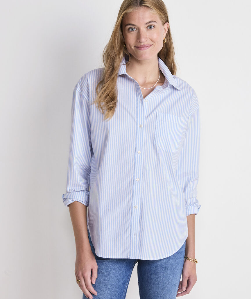 Birdie Poplin Button-Down