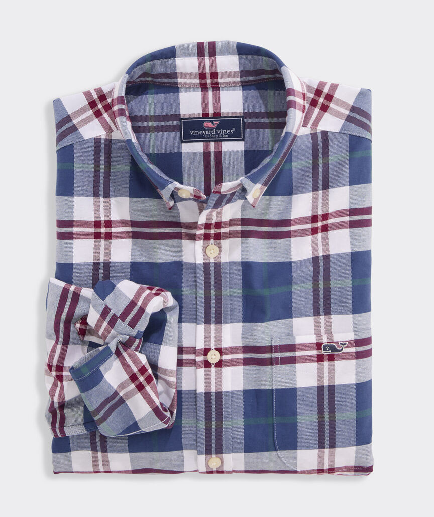 Plaid Oxford Shirt