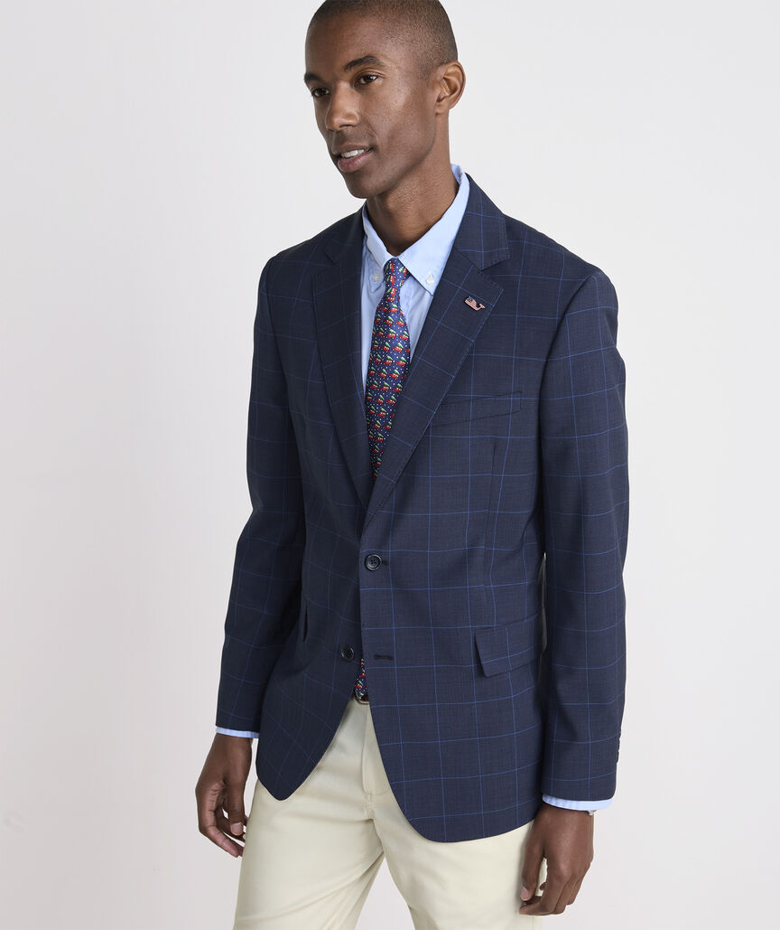 Yachtsman Windowpane Blazer