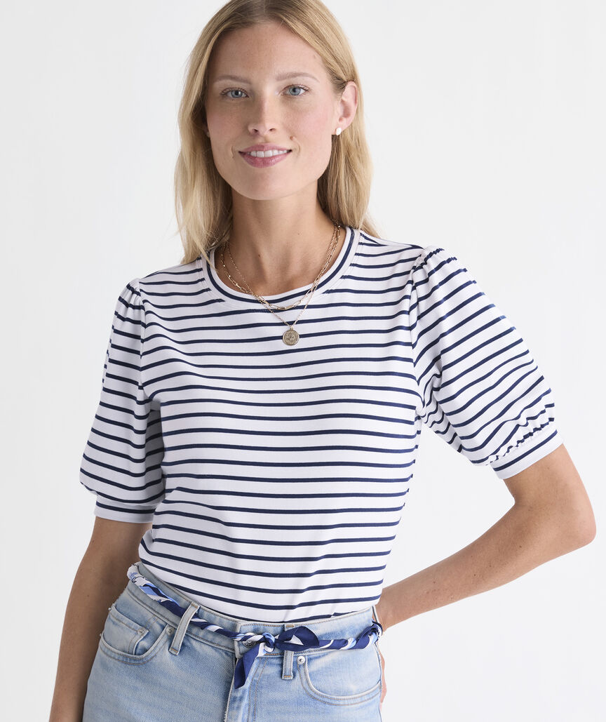 Deluxe Puff Short-Sleeve Top