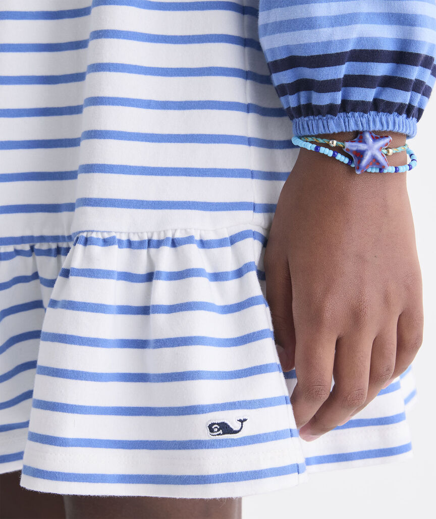 Girls' Long Sleeve Jersey Dress