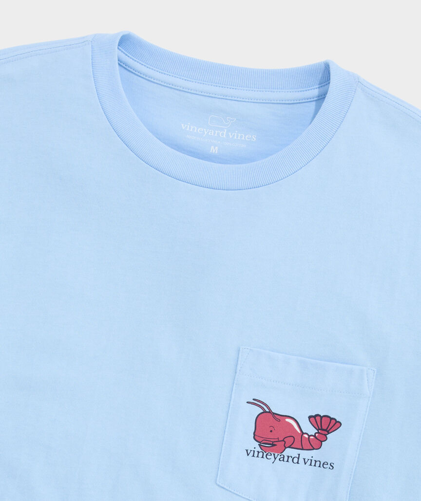 Lobster Whale Short-Sleeve Pocket Tee