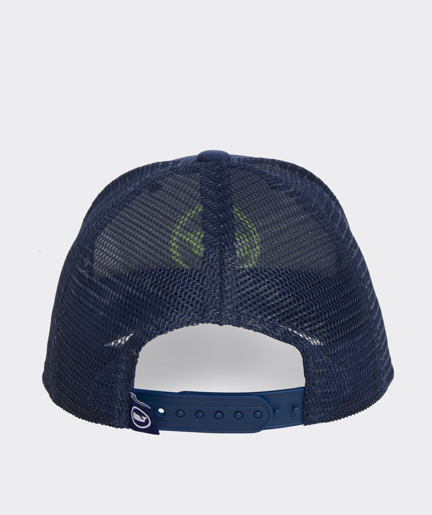 Boys' Performance Whale Dot Trucker Hat