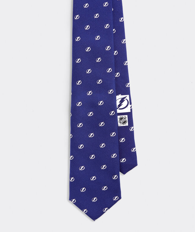 Shop Tampa Bay Lightning Logo Tie At Vineyard Vines