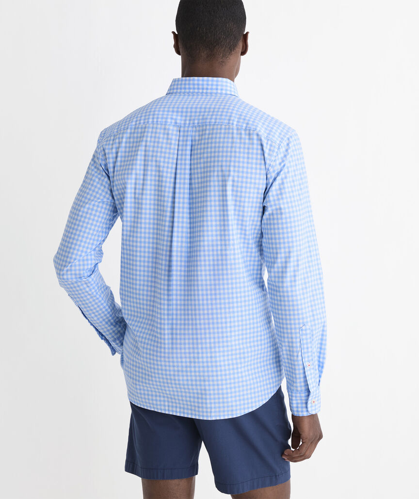 Performance Cotton Skysail Gingham Shirt