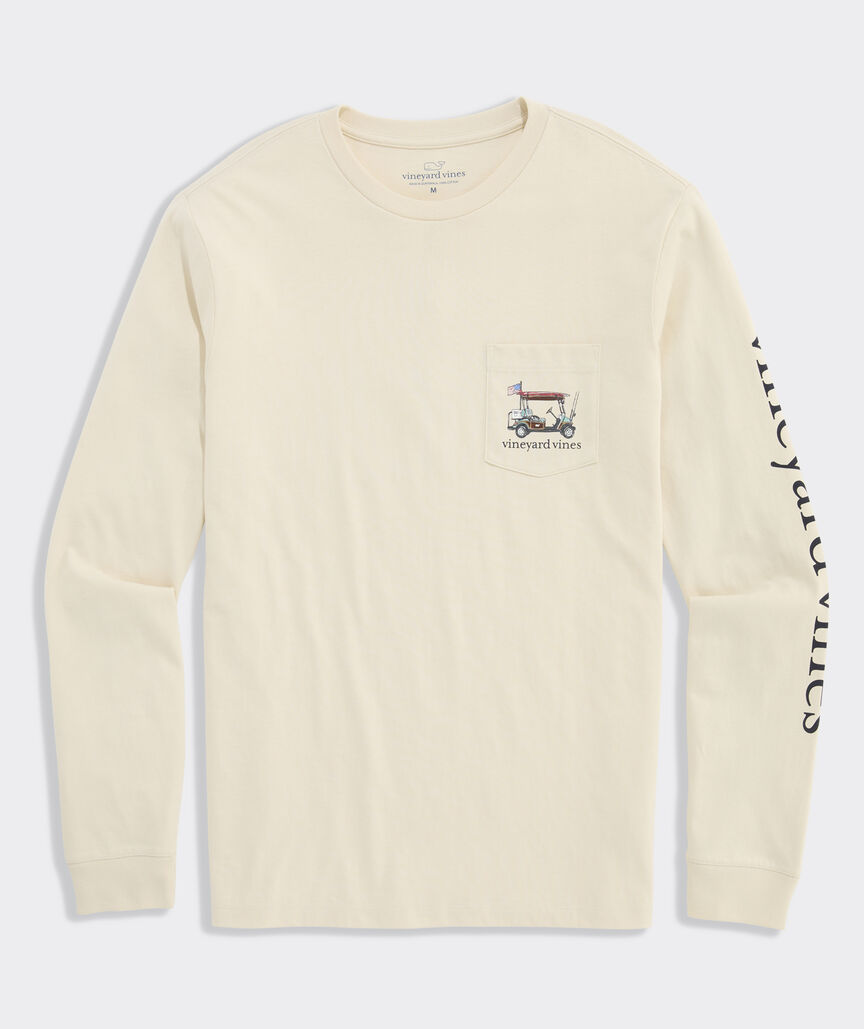 Tricked Out Cart Long-Sleeve Pocket Tee