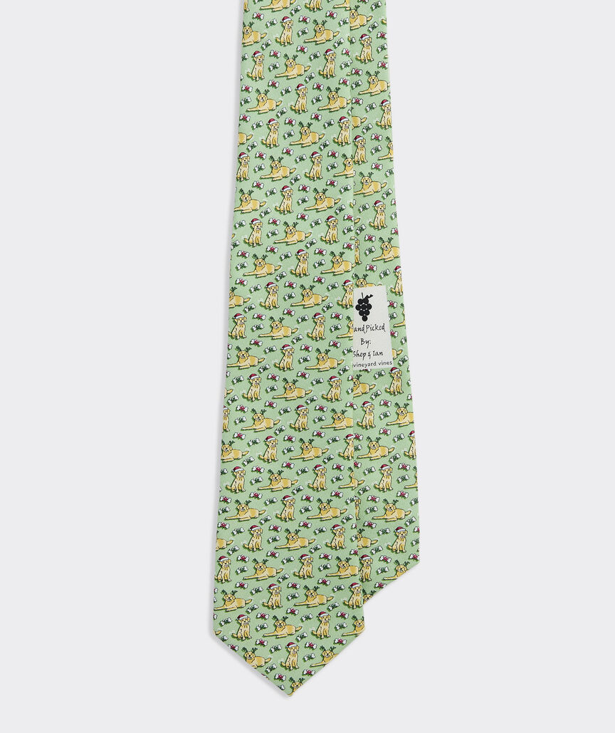 Boys' Santa Paws Printed Tie