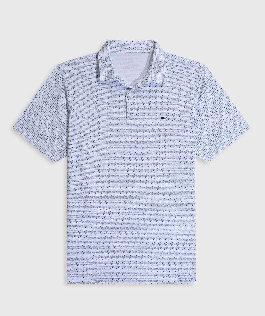 OUTLET Performance Club Stripe Polo