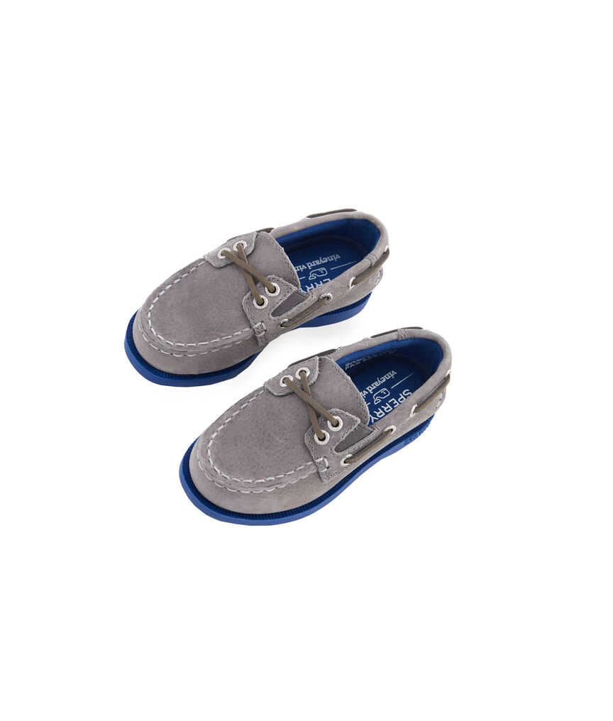 Little Kids Sperry x vineyard vines Authentic Original Plush Two-Eye Boat Shoe