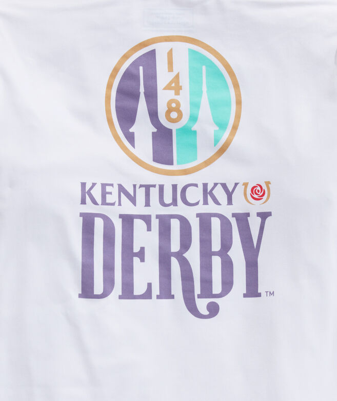 Boys' Kentucky Derby Logo Long-Sleeve Harbor Performance Tee