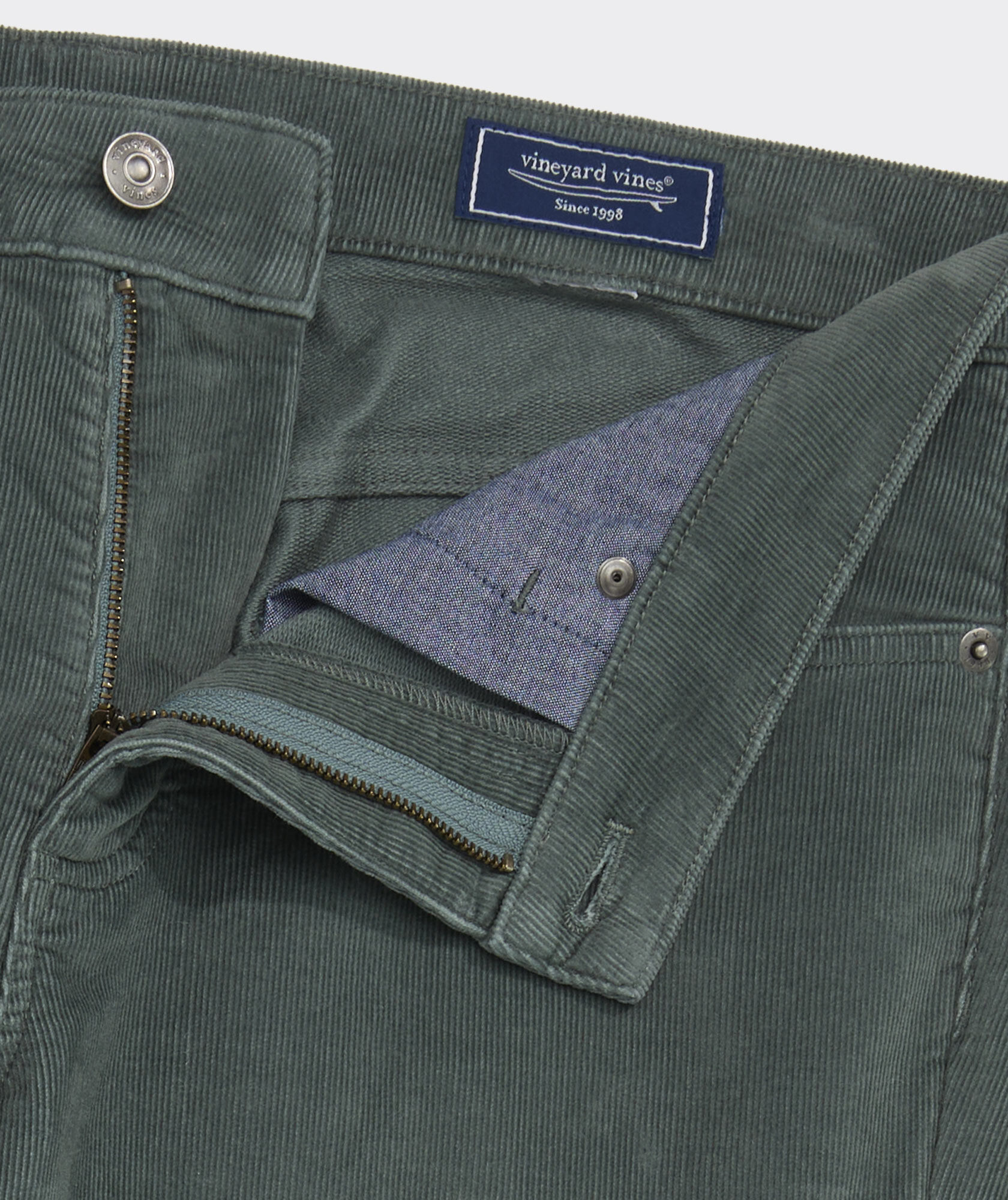 Stretch Terry Cord 5-Pocket Pants