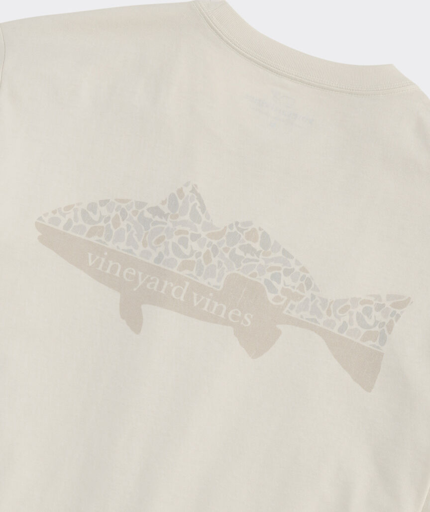 Redfish Camo Long-Sleeve Pocket Tee