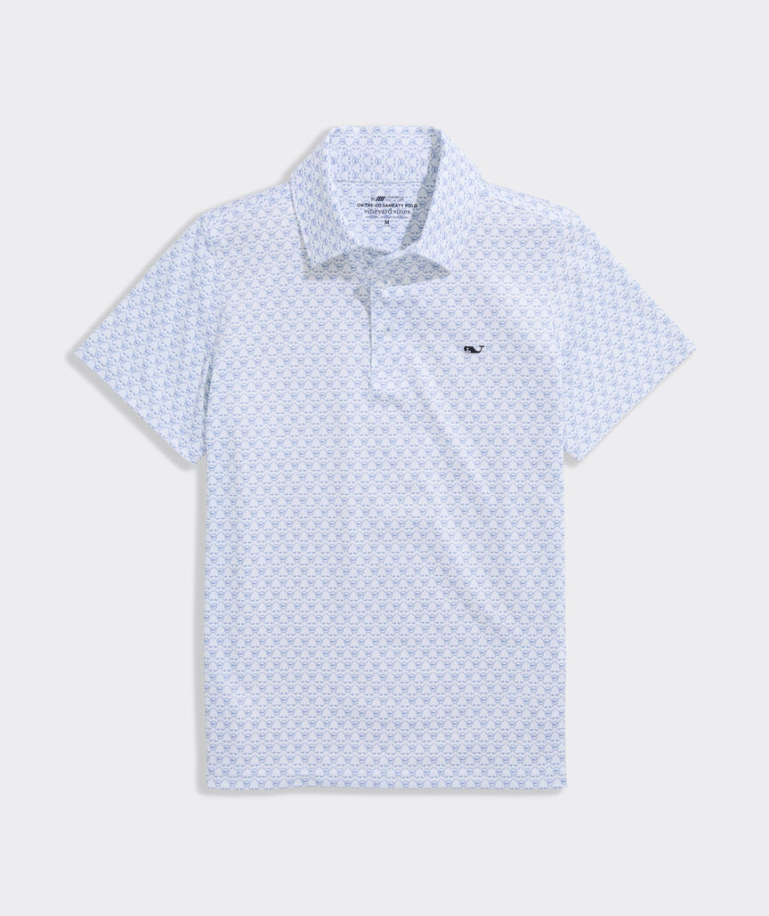 Boys' Printed Sankaty Performance Polo