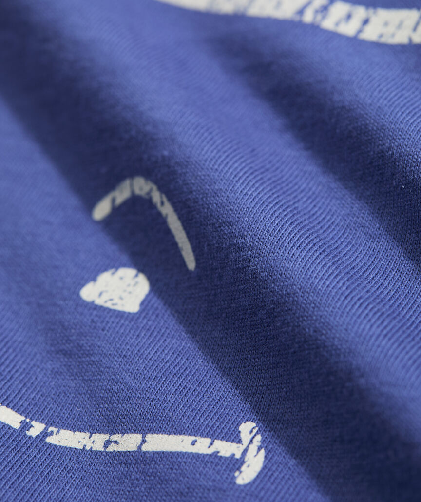 Boys' Vintage Whale Long-Sleeve Hoodie Tee