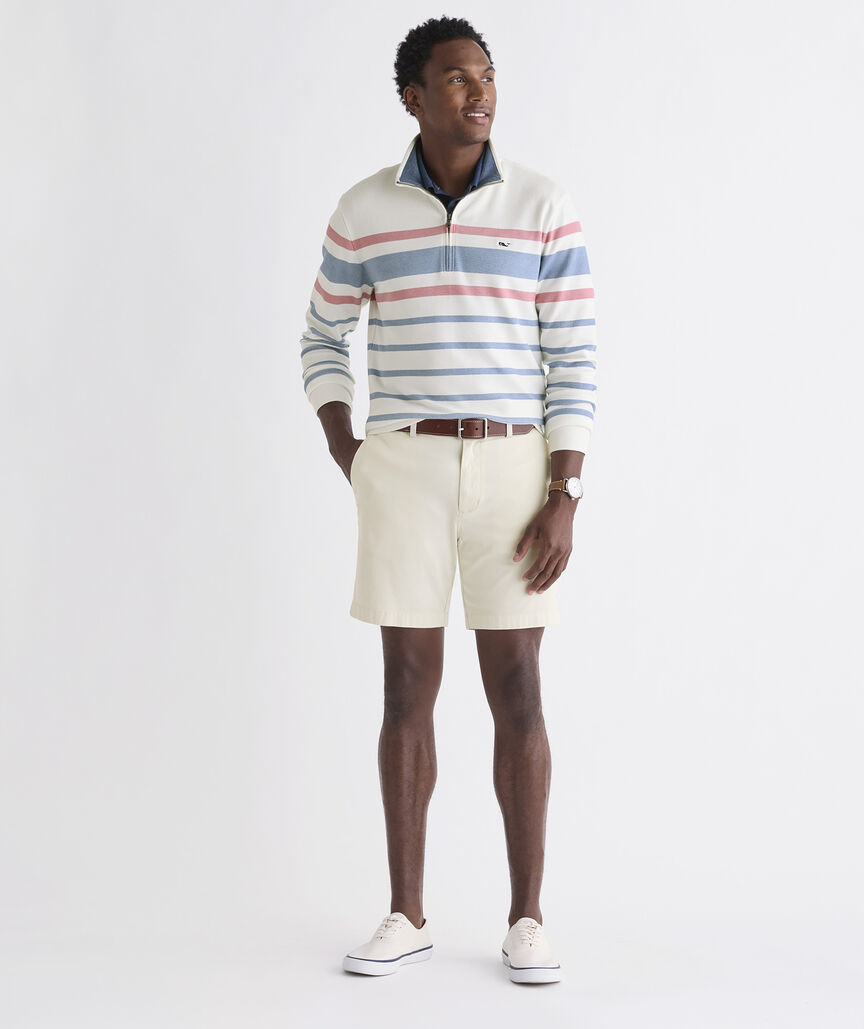 Breton Stripe Saltwater Quarter-Zip