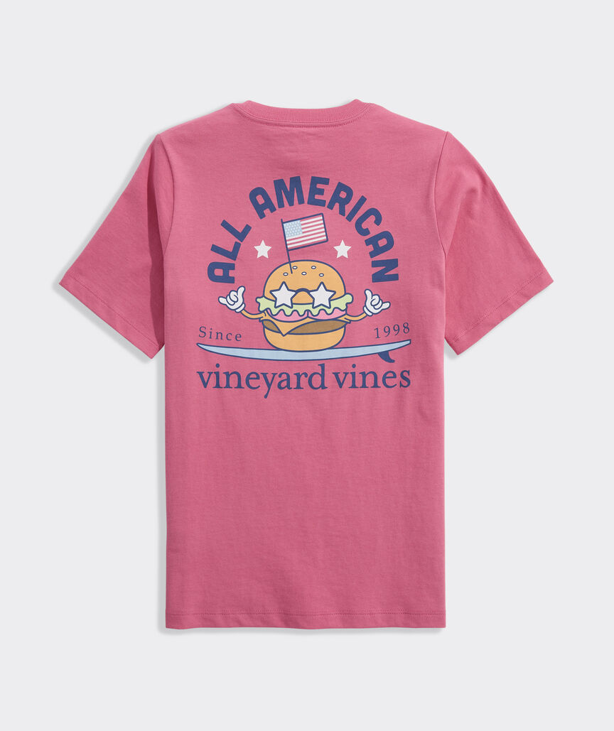 Boys' All American Burger Short-Sleeve Pocket Tee