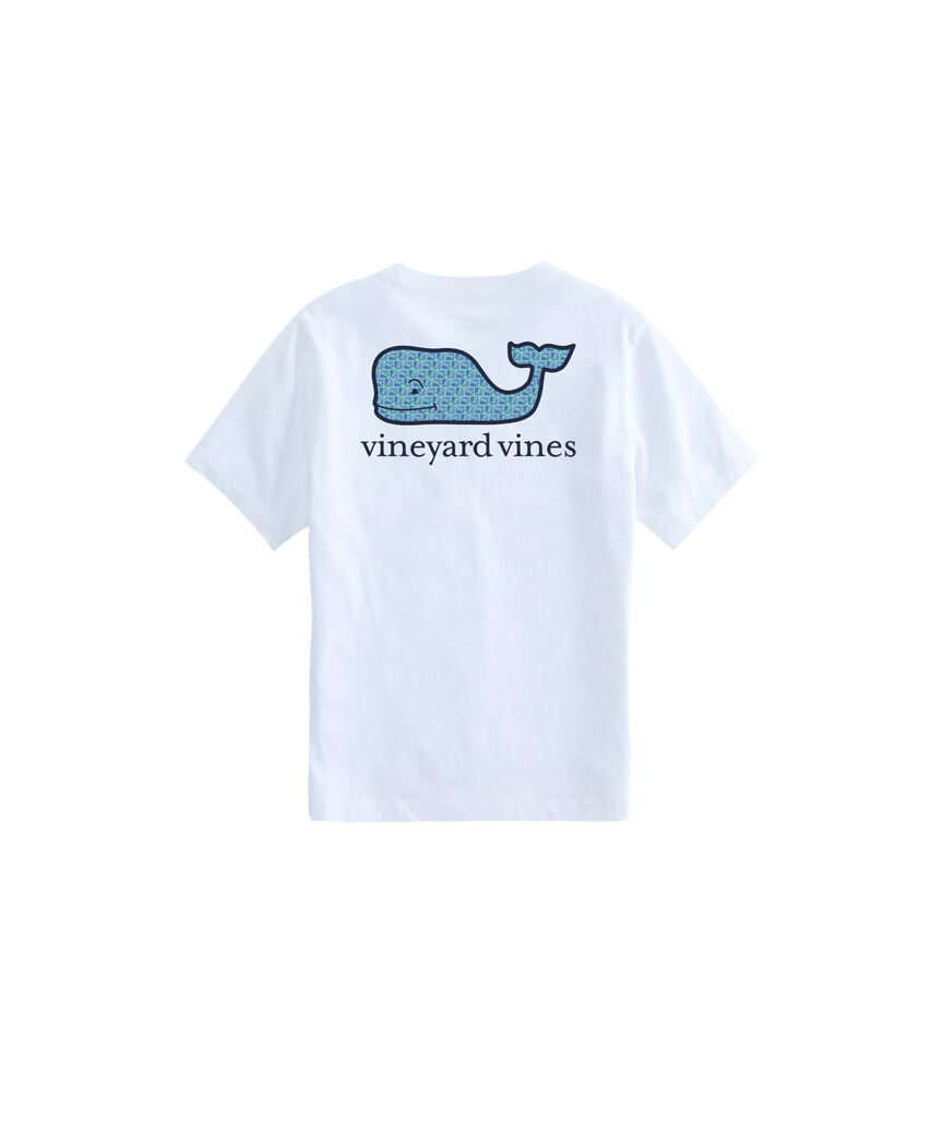 OUTLET Boys' Puzzle Whale Short-Sleeve Pocket Tee