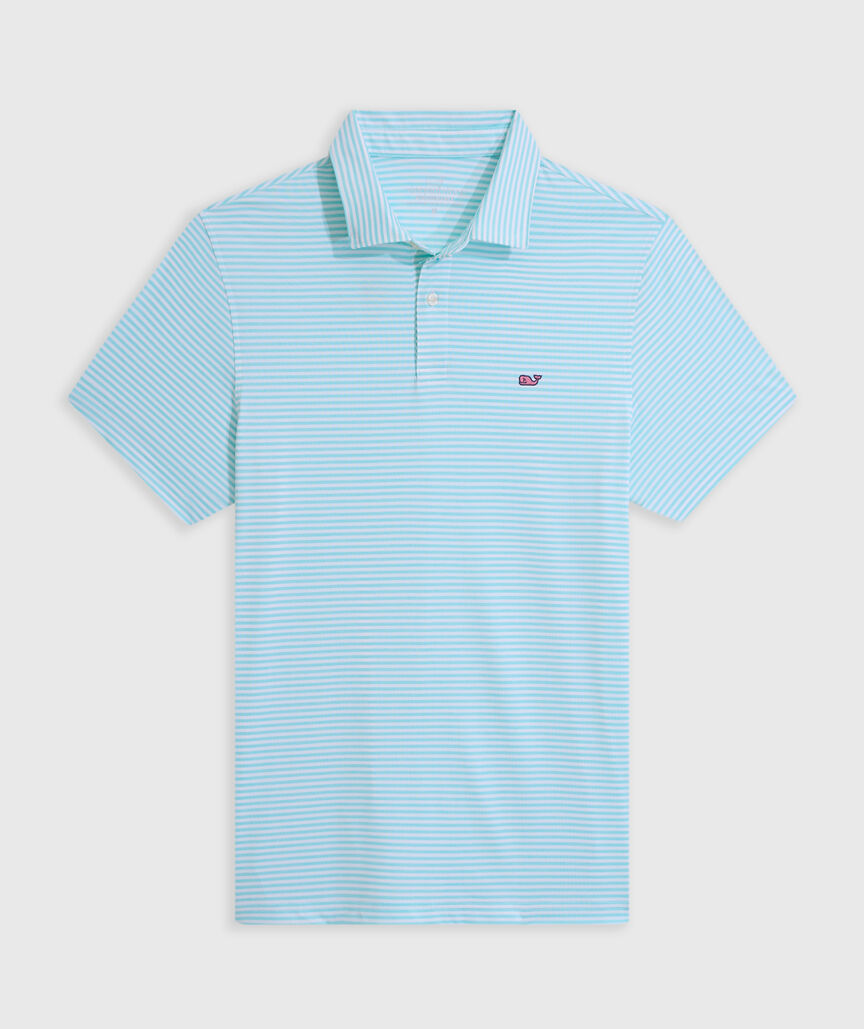 OUTLET Winstead Stripe Performance Polo