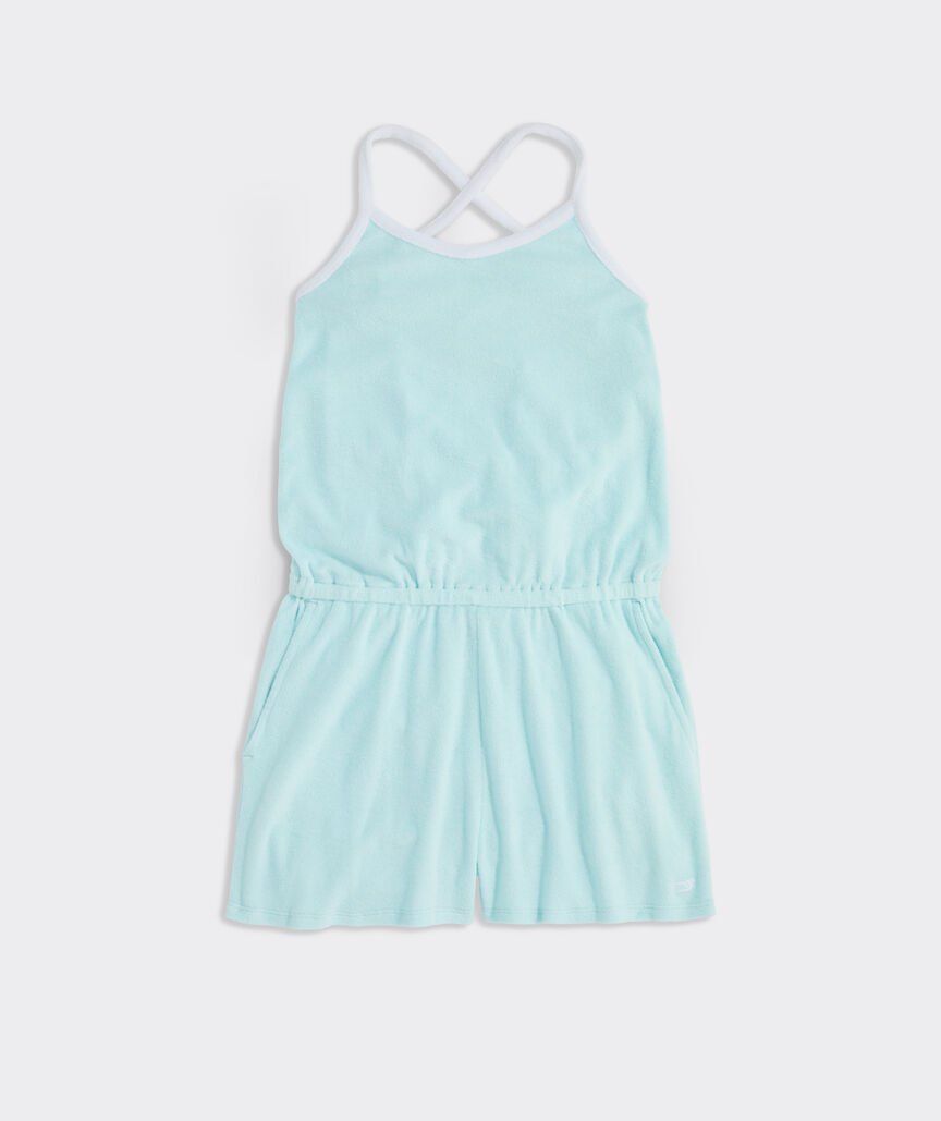 Girls' Terry Towel Romper