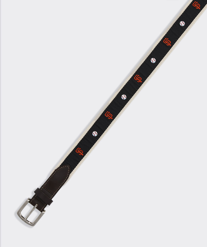San Francisco Giants Canvas Club Belt
