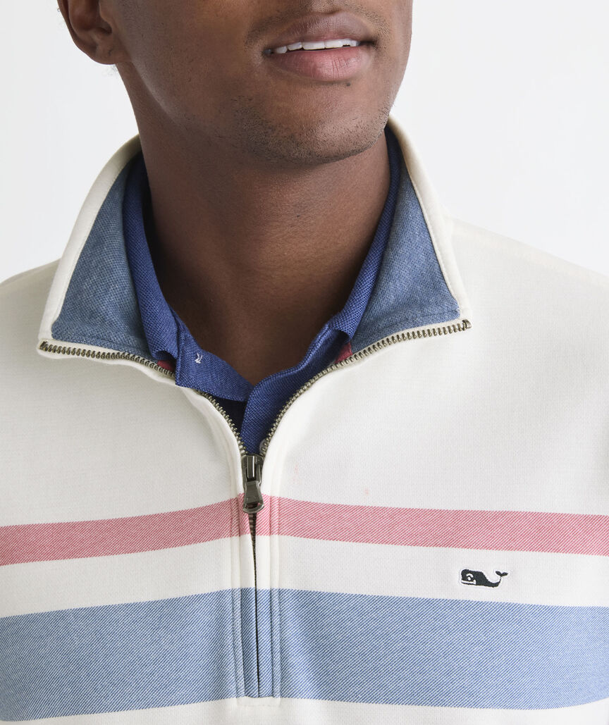 Breton Stripe Saltwater Quarter-Zip