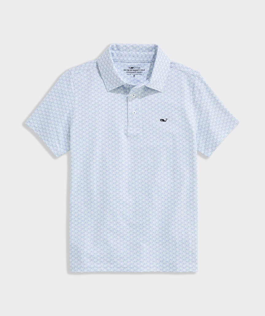 Boys' Printed Sankaty Performance Polo