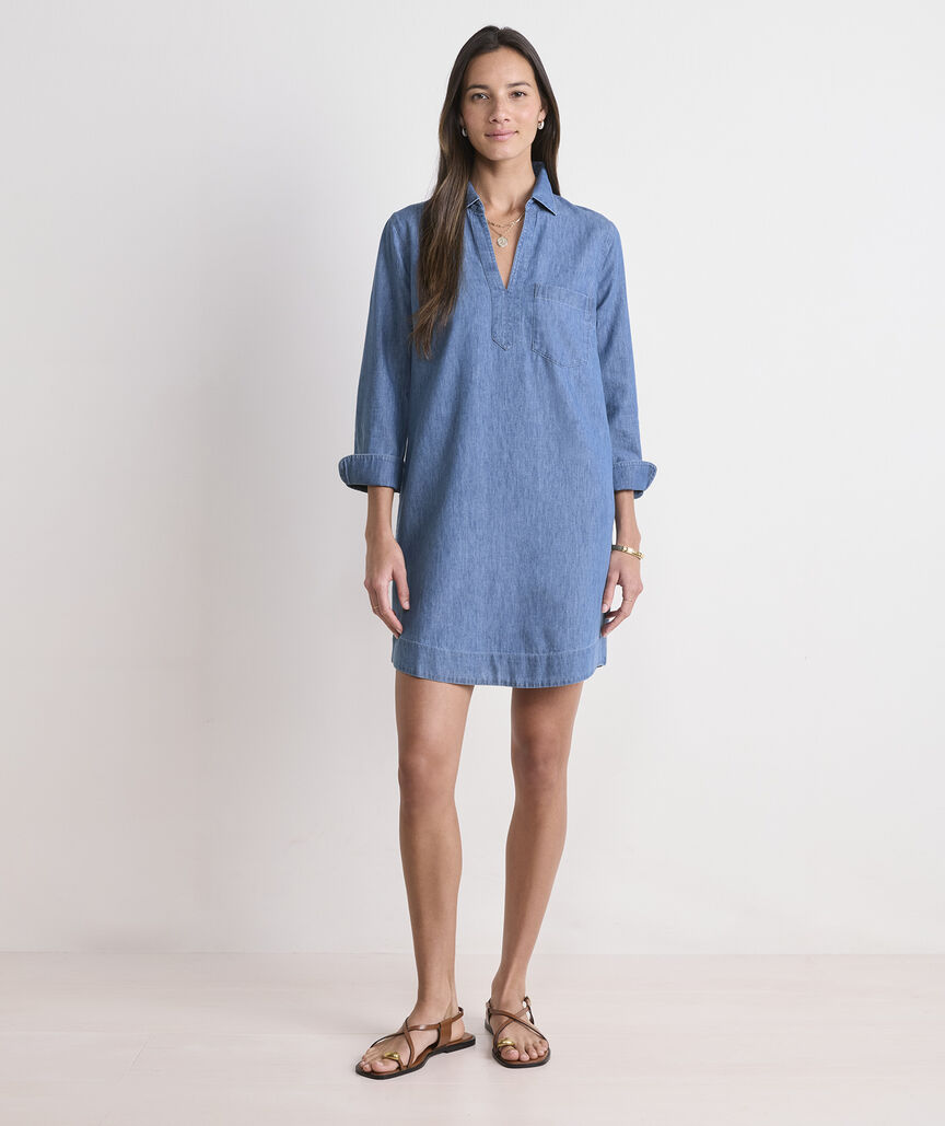 Margo Chambray Shirtdress