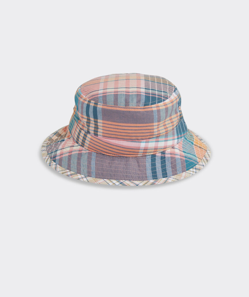 Shop Madras Bucket Hat at vineyard vines