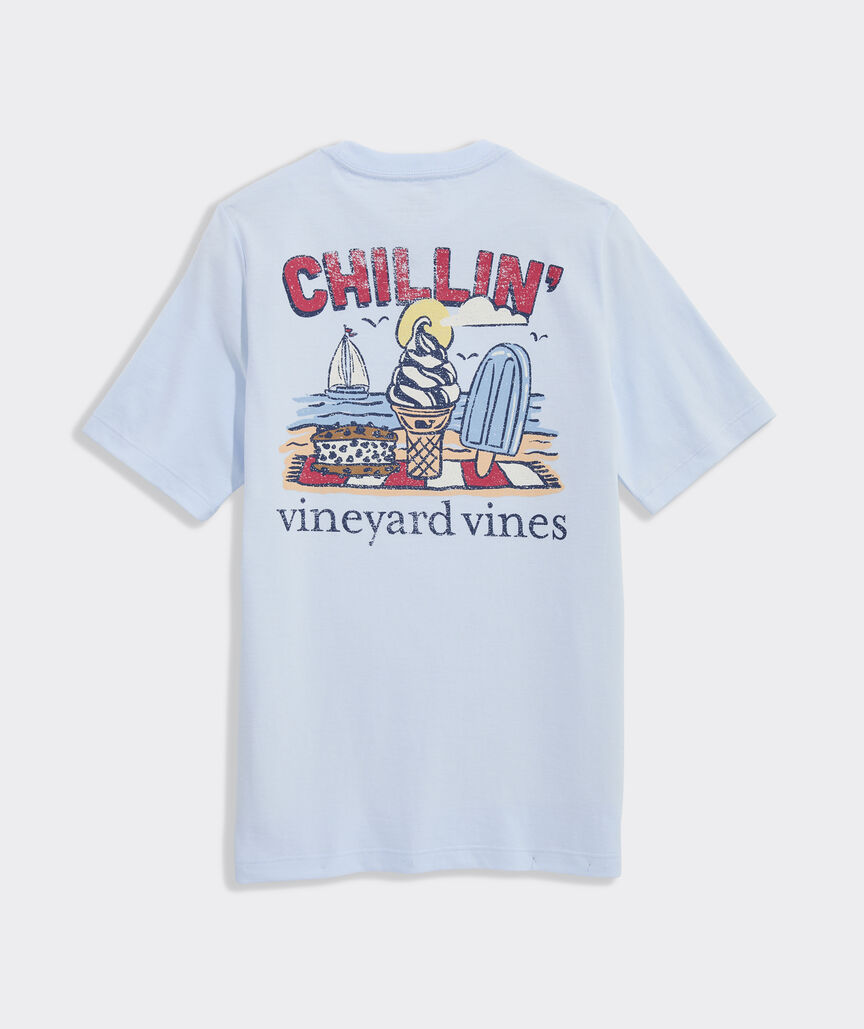Boys' Chillin Ice Cream Short-Sleeve Pocket Tee