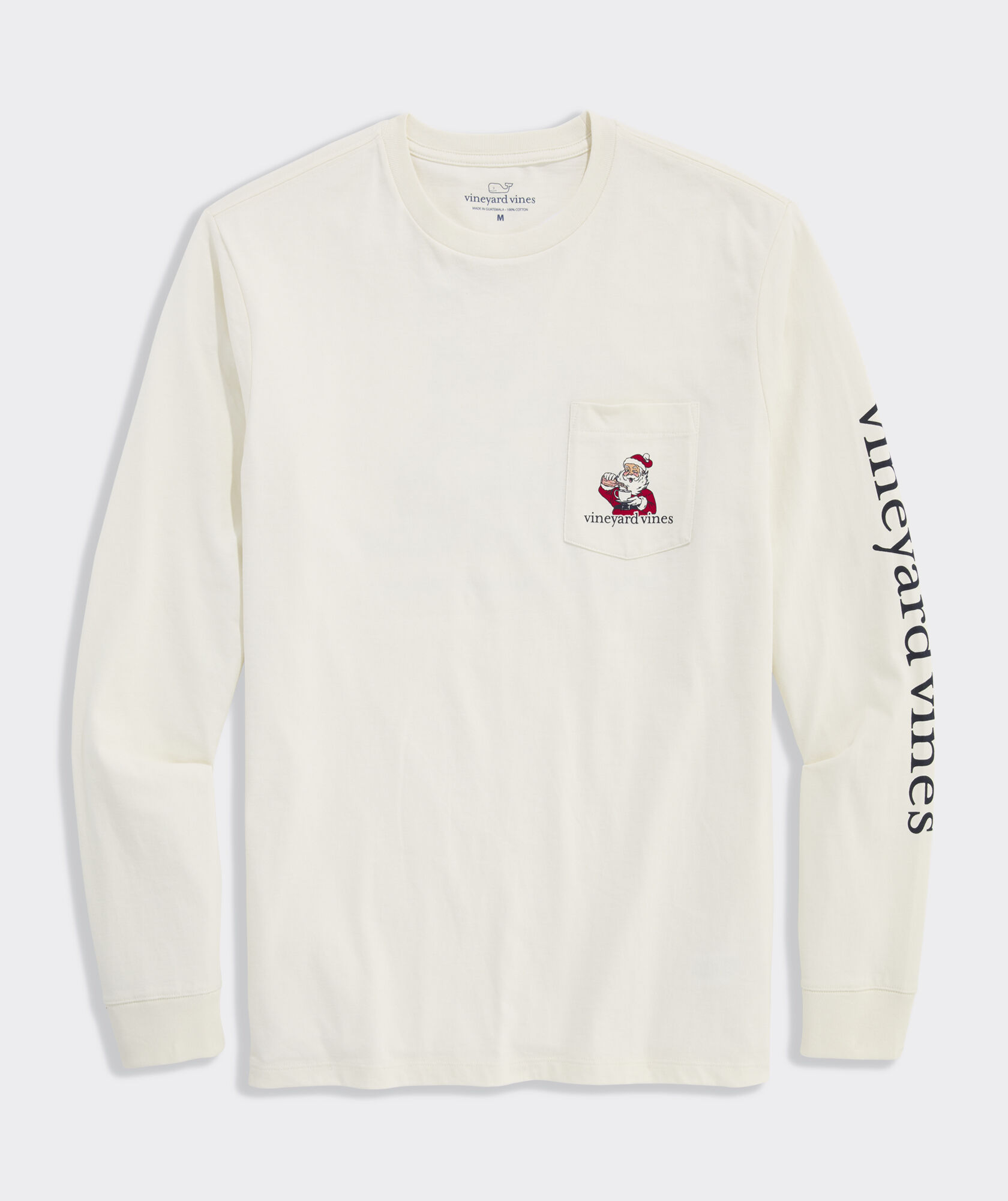 Spiked Nog Long-Sleeve Pocket Tee
