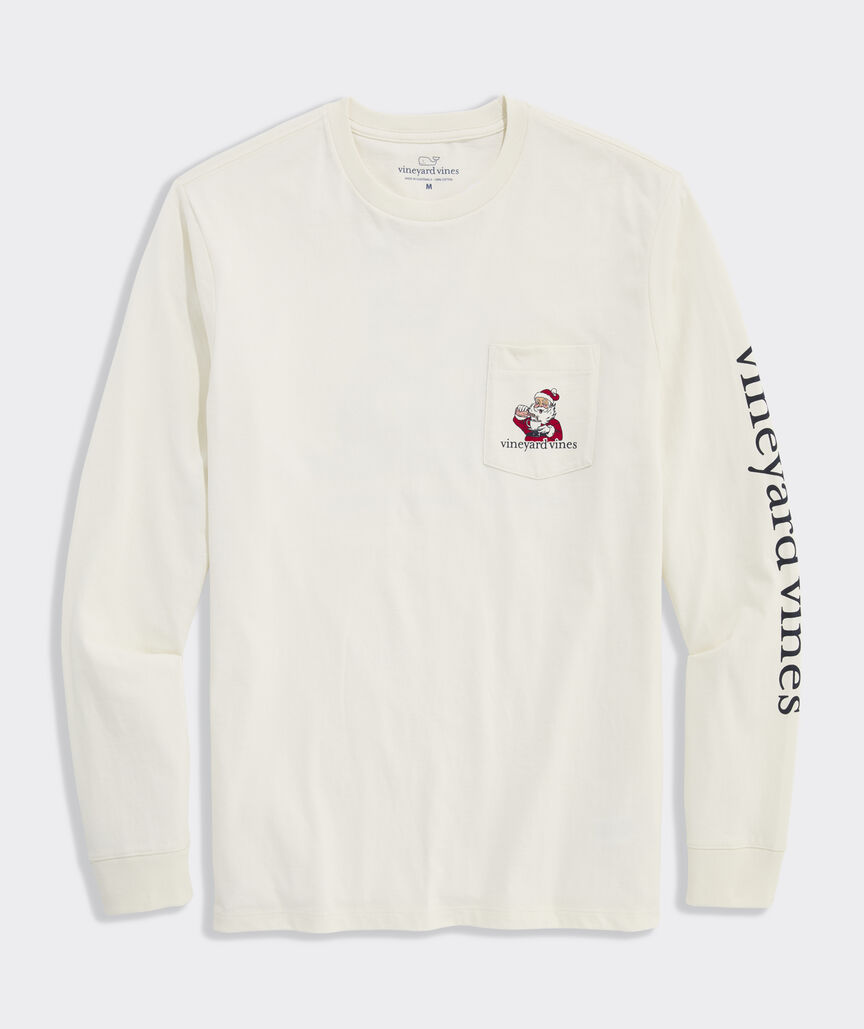Spiked Nog Long-Sleeve Pocket Tee