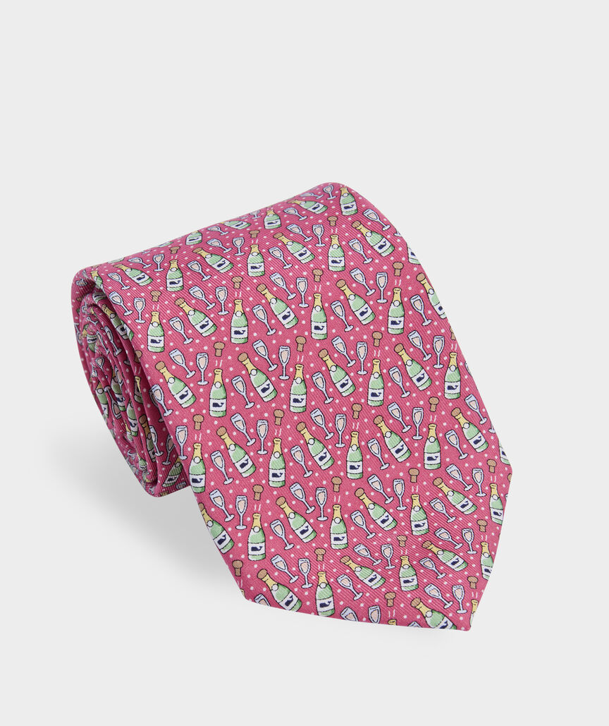 Happy New Year Silk Tie