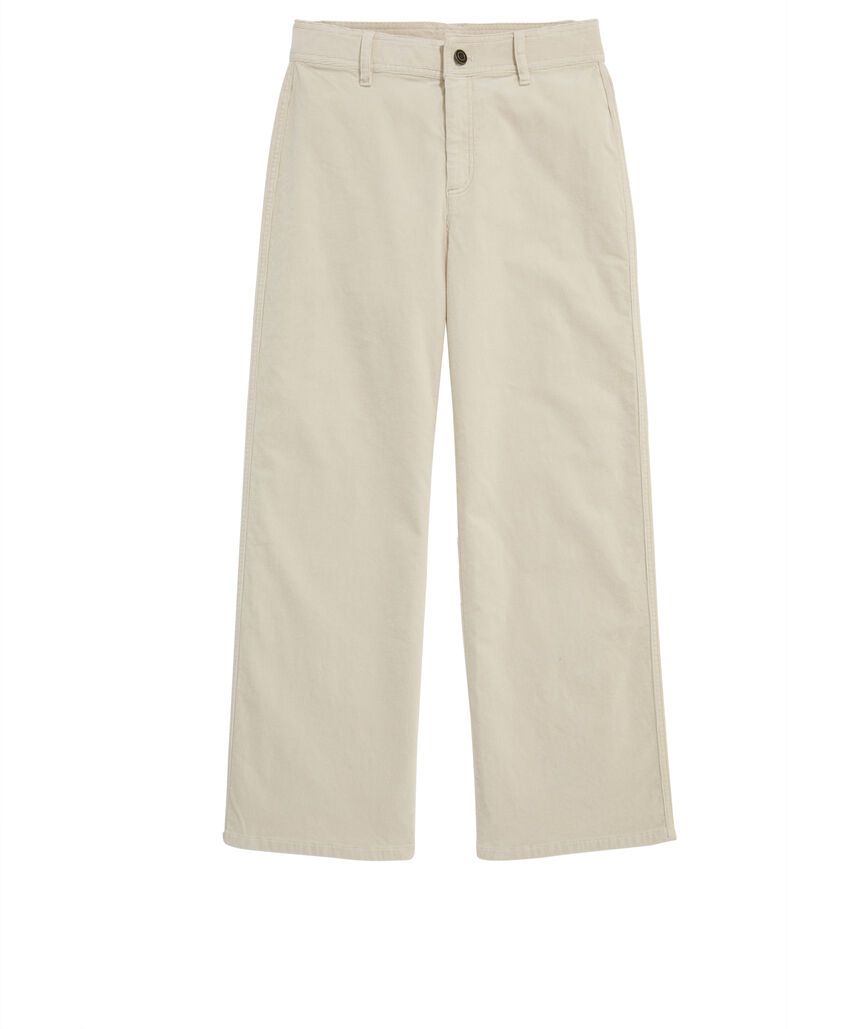 OUTLET Wide Leg Cord Pants