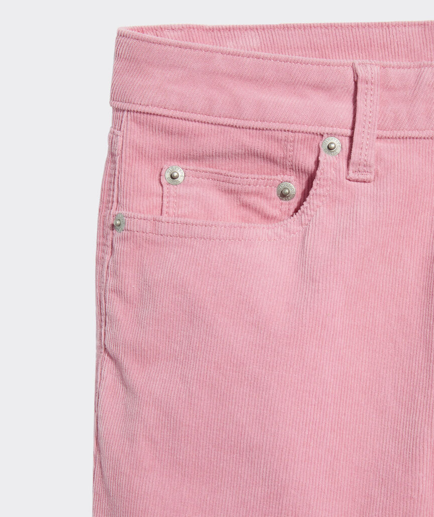 Mid-Rise Kick Flare Cords