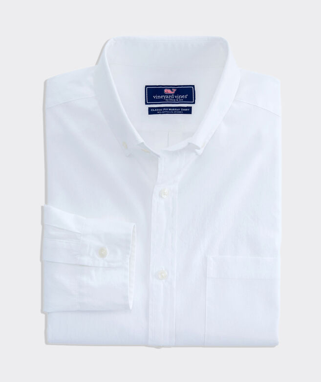 Classic Fit Solid Stretch Murray Shirt
