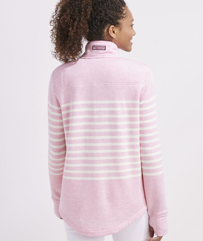 Dreamcloth Placed Striped Relaxed Shep Shirt