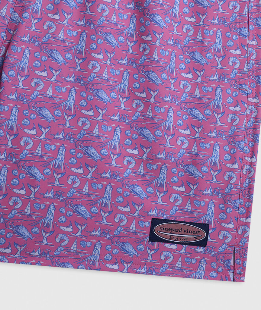 OUTLET 7 Inch Nantucket Icons Chappy Swim Trunks