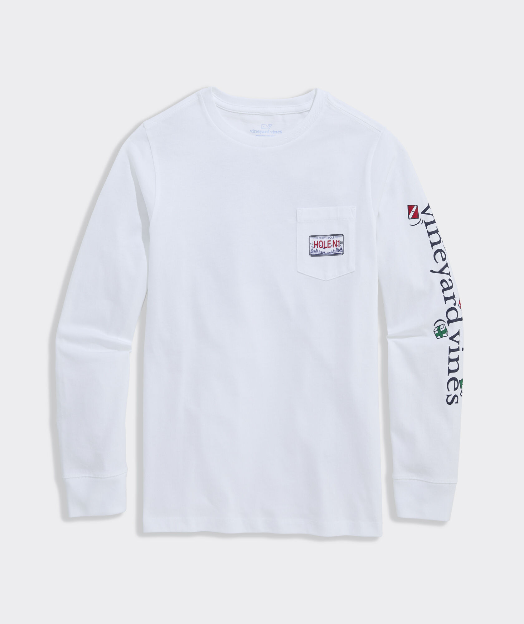 Boys' Best Christmas By Par Long-Sleeve Pocket Tee