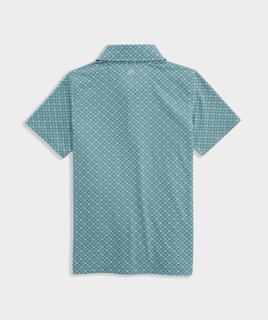 Boys' Printed Sankaty Performance Polo
