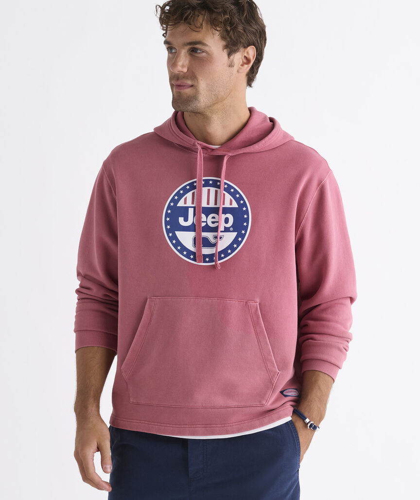 Jeep Collection Medallion Surf Terry Hoodie