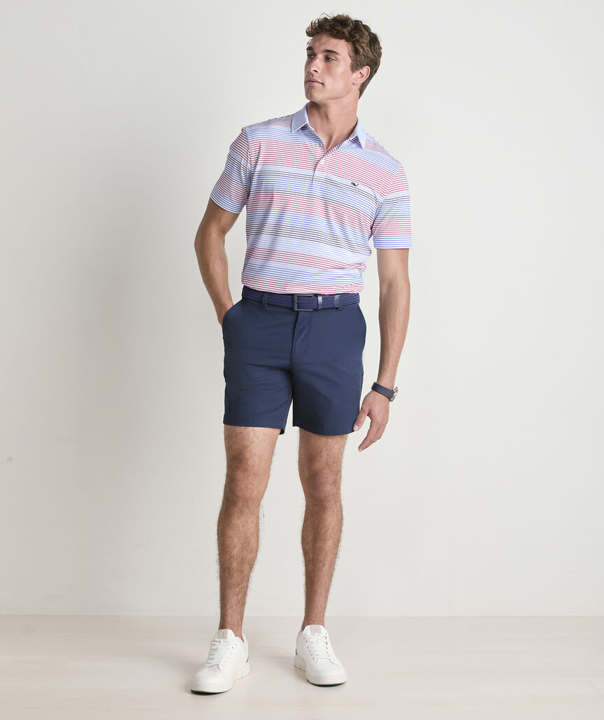 Performance Harborview Stripe Sankaty Polo