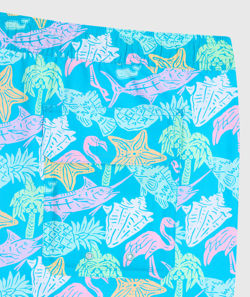 OUTLET 5 Inch Island Icon Chappy Swim Trunks