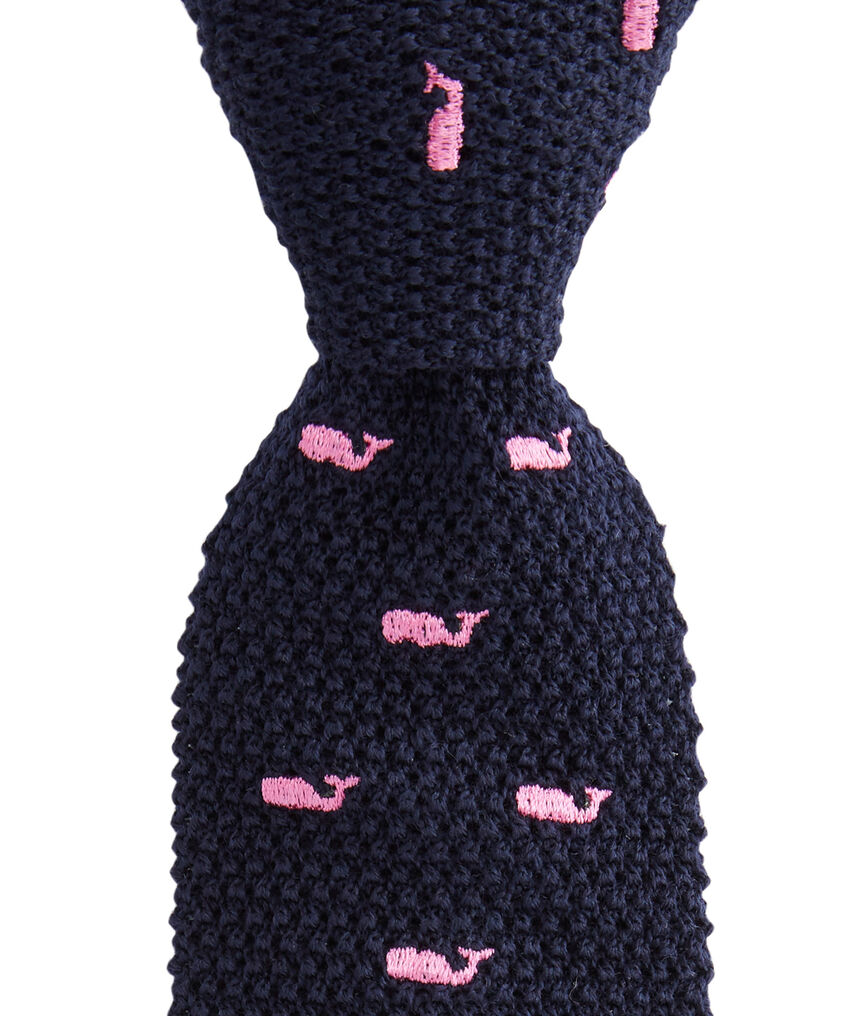 Whale Knit Tie