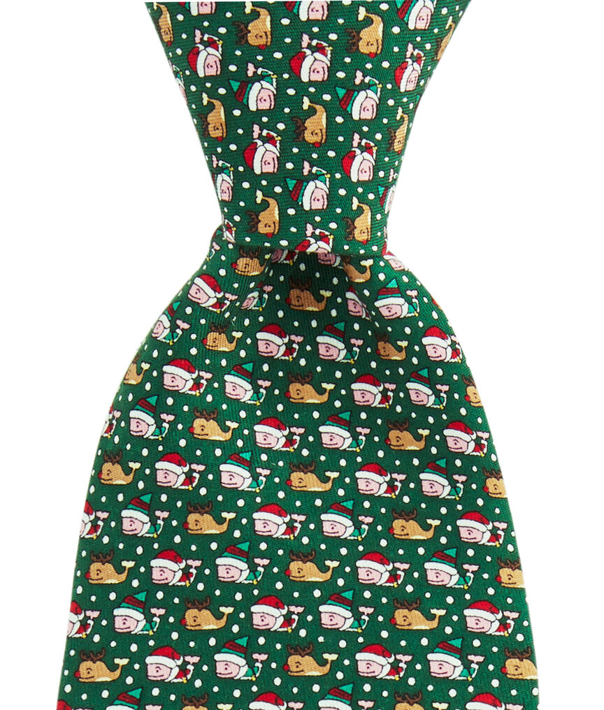 Santa's Helper Printed Tie