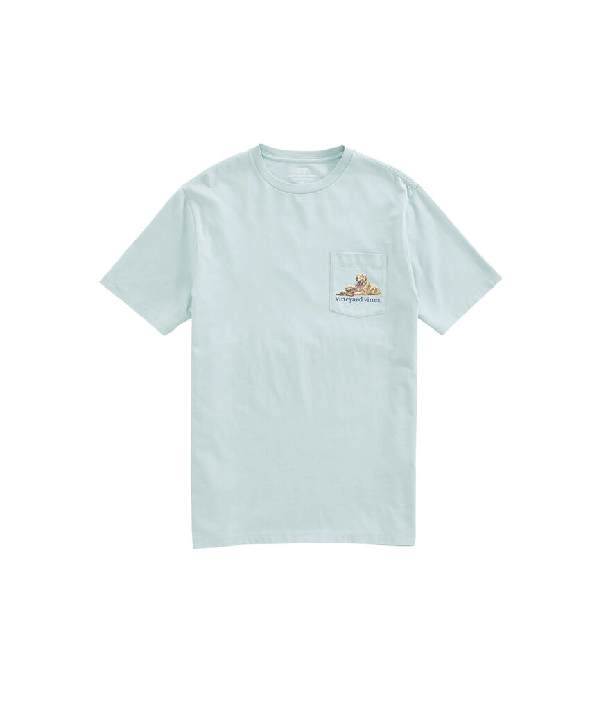 OUTLET Golden & Pup Short-Sleeve Pocket Tee