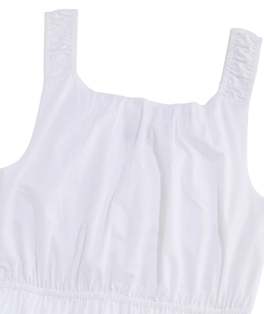 OUTLET Girls' Ric Rac Poplin Flounce Dress
