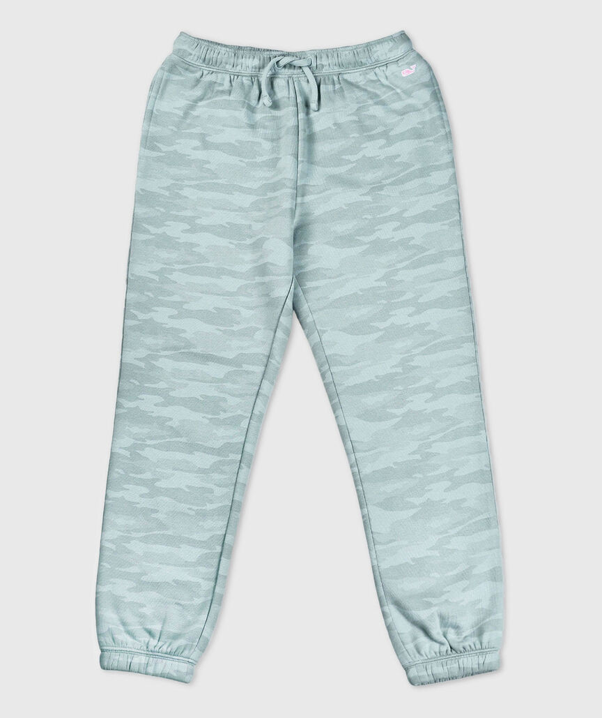 OUTLET Girls' Printed Brushed Terry Joggers