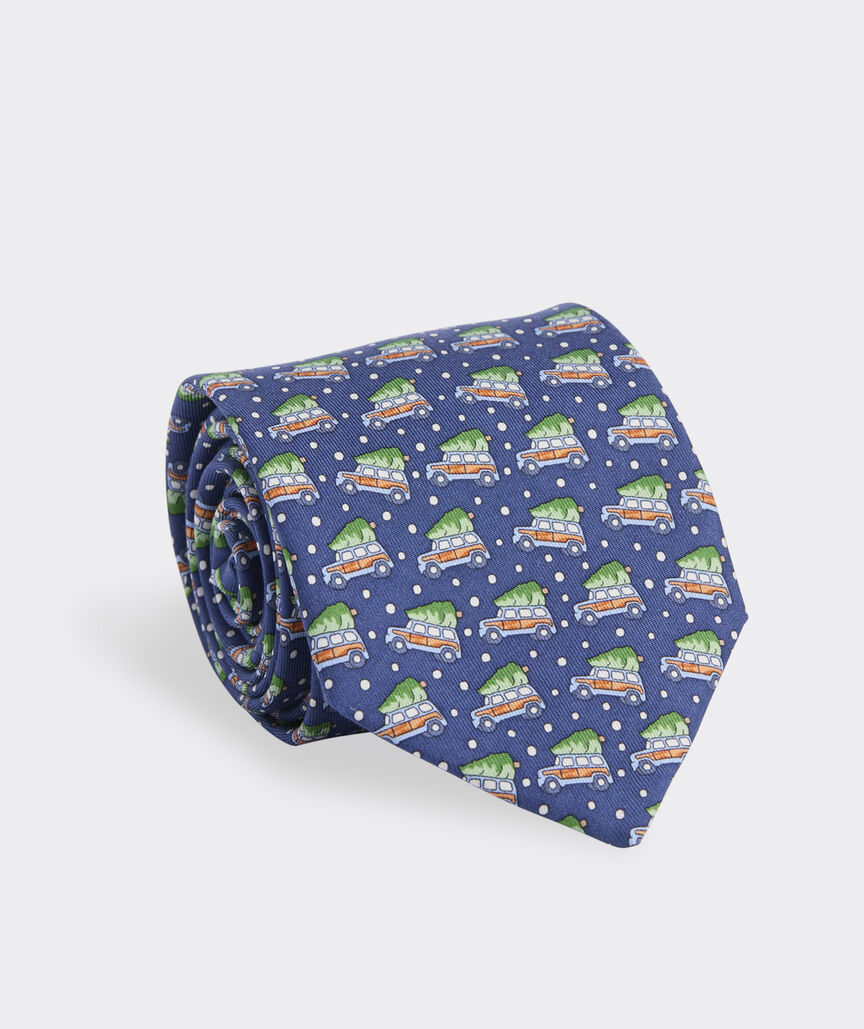 Woody & Tree Silk Tie