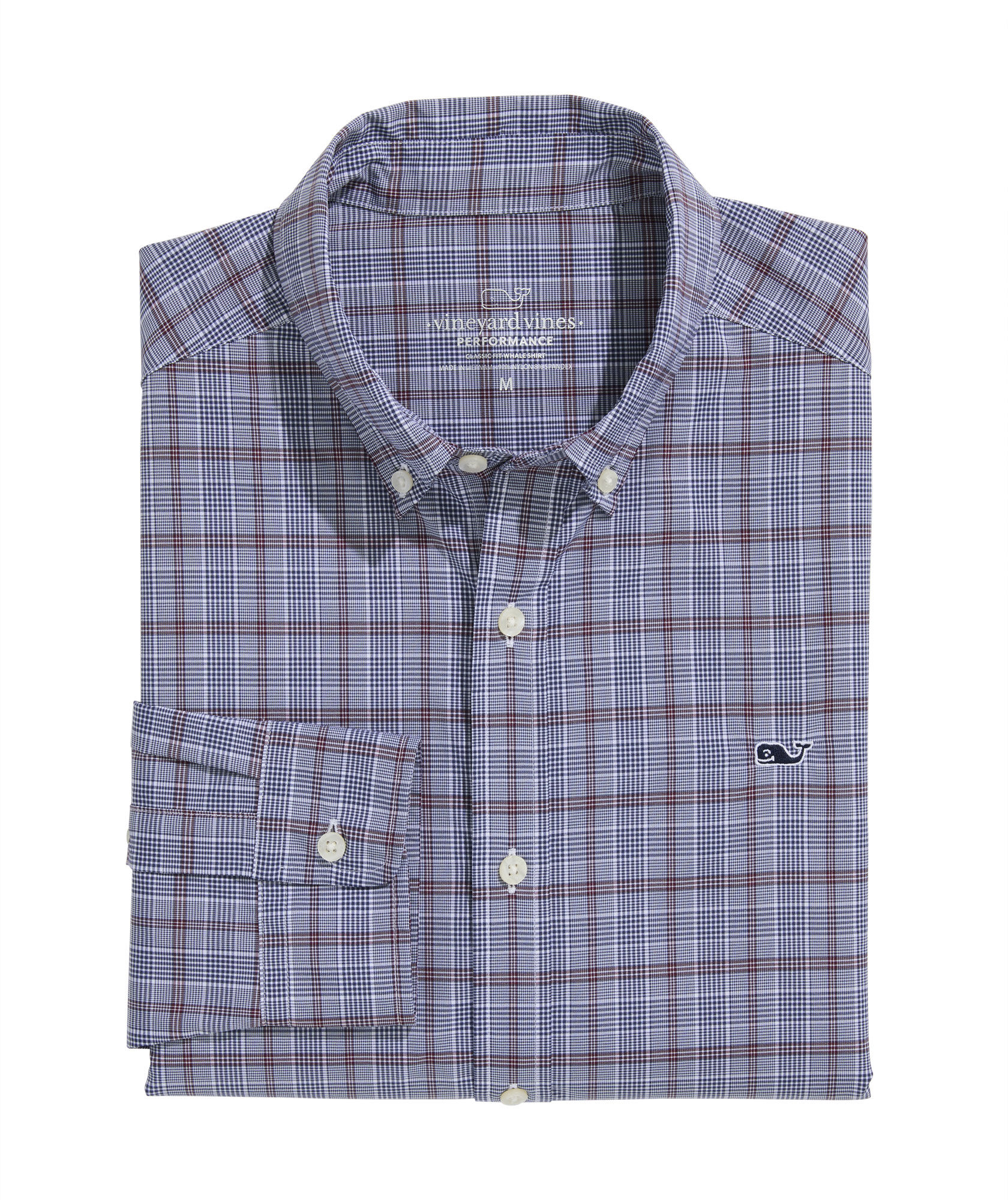 OUTLET Performance Nylon Plaid Shirt